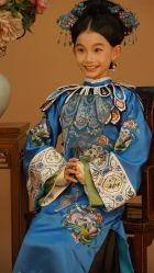 -后宫·古装汉服京剧儿童亲子全家福摄影