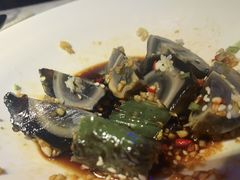 虎皮尖椒拌皮蛋-百味馆·粤菜·湛江菜(后海花园店)