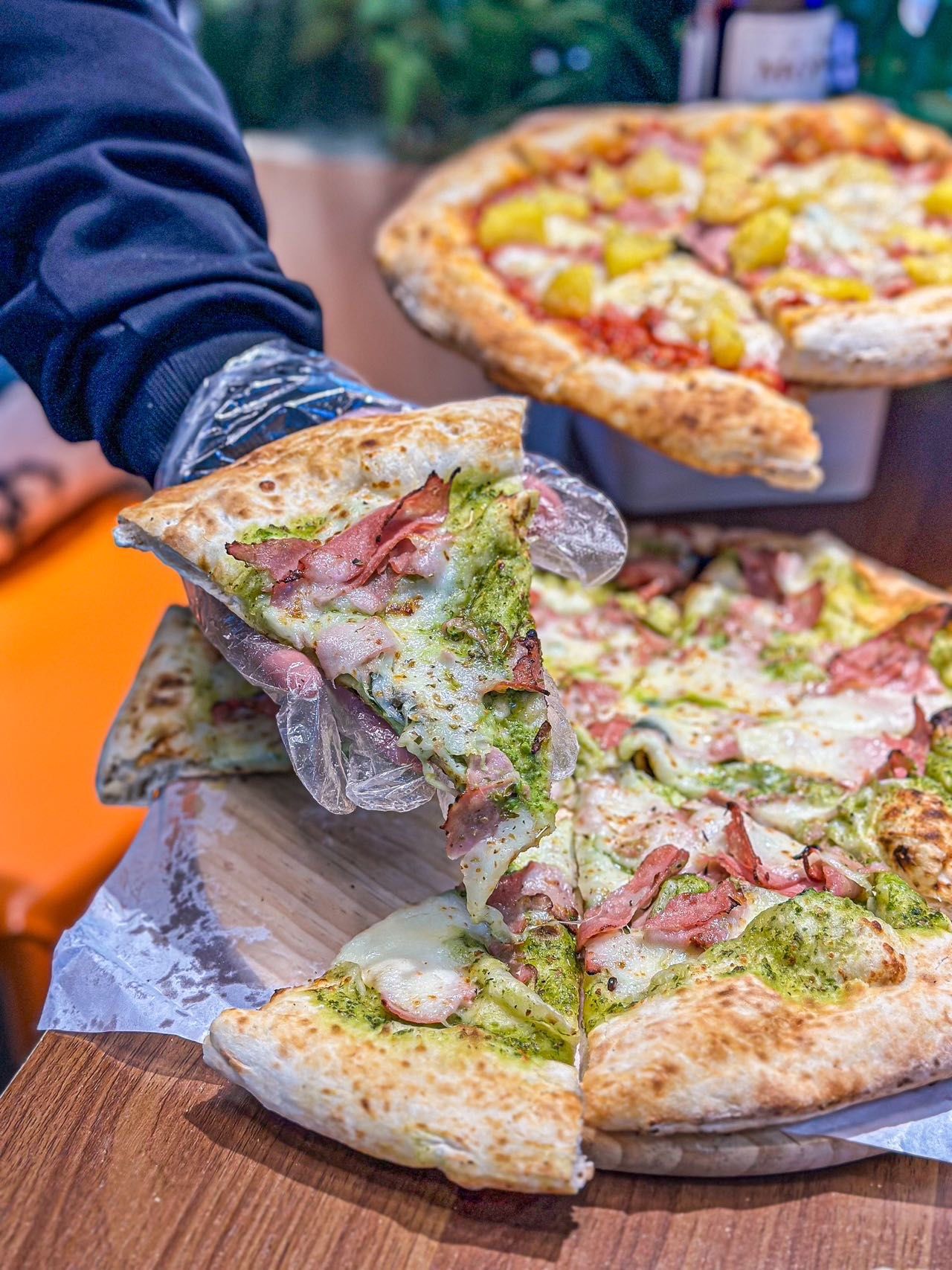 这12寸的比萨,一个人真的吃不完!