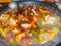 贡椒木姜锅-小饕荟雅安贡椒鱼鲜馆(广福桥店)