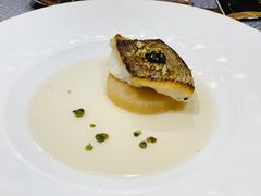 烤坚果金鲷鱼-北京古城老院厉晓麟精致菜