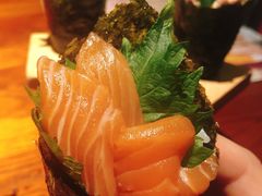 三文鱼手卷-千代武日本料理(爱建店)