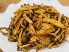 茶树菇肠头-苏记农家菜馆
