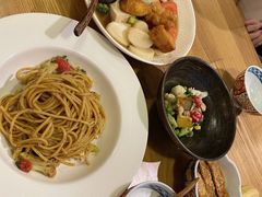 黑胡椒鲜蔬意面-漫蔬•台北蔬食小馆VEGGIEBOIL(朝晖店)