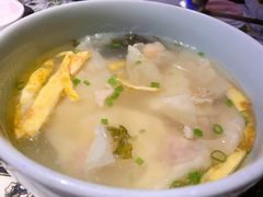鸡汤鲜虾小馄饨-绿茶餐厅(首开福茂店)