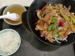 干锅土豆片-北京服装学院-食堂