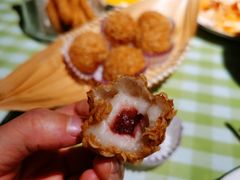 黄金雪花丸子-番食园鲜食火锅(高新店)
