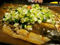 -探鱼·鲜青椒爽麻烤鱼(广州花都来又来店)