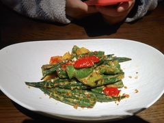 三色炒秋葵-甘尼仕印度餐厅酒吧(斜塘老街店)