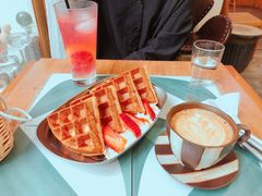 焦糖华夫饼-拾壹cafe·工作室