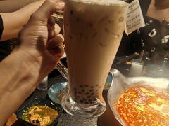 大红袍珍珠奶茶-湊湊火锅·茶憩(磐基中心店)