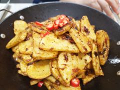 干锅土豆片-西夏回族烧麦馆(牡丹街店)