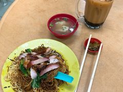 叉烧捞面-丽丰茶冰室