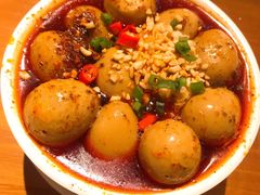 辣卤鹌鹑蛋-炉小二铜锅牛蛙•川湘菜(三里屯店)