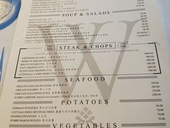 菜单-Wolfgang’s Steakhouse 沃夫冈牛排馆(上海白玉兰广场店)