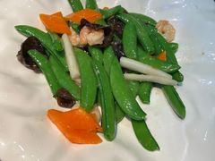 山药荷兰豆炒虾仁-局气 烤鸭·北京菜(光华路店)