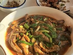 红烧野生小石斑鱼-领鲜土菜馆