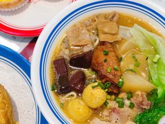 一碗全拼车仔面-敏华冰厅(平安金融中心店)