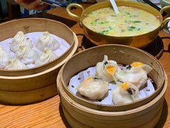 并蒂花开双喜虾饺包-苏小柳手工点心(人民广场分院)