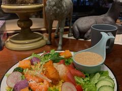 鲜虾三文鱼沙拉-丽莎沙拉轻食餐厅(国贸店)