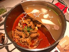 牛杂鸳鸯锅-左庭右院鲜牛肉火锅(苏州园区永旺店)