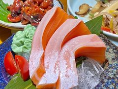 法罗三文鱼背刺身-东岸料理·寿司·刺身
