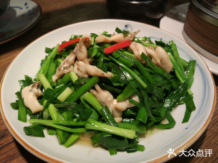 江南里(环球港店)韭菜炒蛏子图片