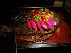紫苏桃子烤鱼-探鱼·鲜青椒爽麻烤鱼(广州欣荣广场店)