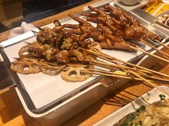 烤鸡爪串-木屋烧烤(岗顶二店)