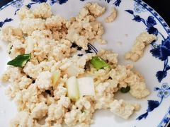 小葱拌豆腐-柳沟豆腐宴64号院