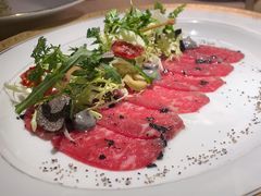 意式生牛肉薄片佐黑松露蛋黄酱-牛排家(宁波阪急店)