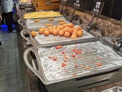 自助取餐区-韩京炭火烤肉自助料理(柯桥万达店)