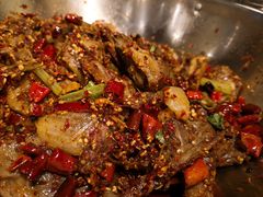 主打的干锅鸭头-安诚居干锅鸭头(八角店)