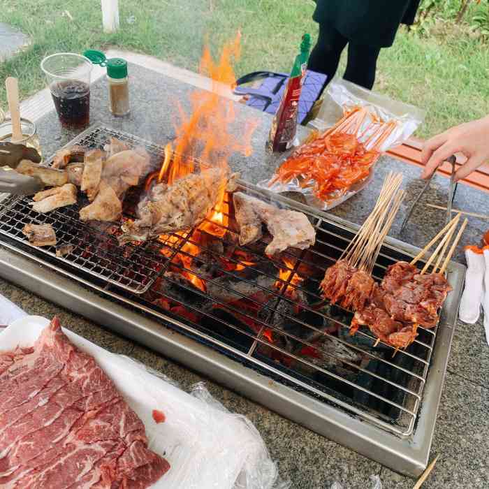 樱花烧烤园(顾村公园店)-"15人大部队今日烧烤聚餐,提前一天公众号.