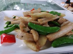 莲藕炒淮山-陶缘一号·四季缘·老字号顺德菜·户外婚礼家宴(西滘店)
