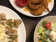 炸鸡拼盘-机器人火炉披萨(爱琴海店)