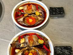 -草家酱蟹炭火烤肉店(珲春南路一店)