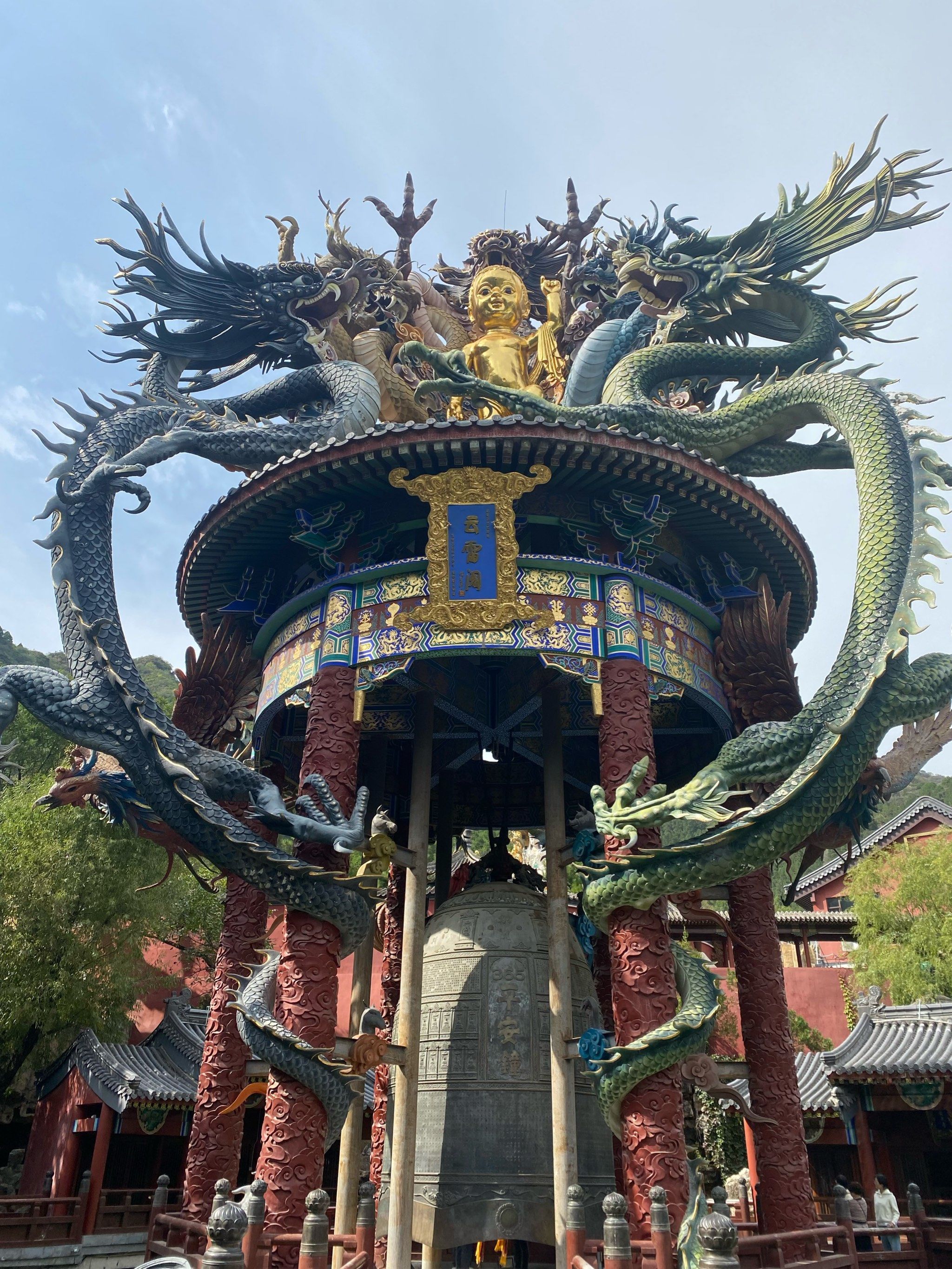白瀑寺位于门头沟的雁翅镇,不同于常见寺院的肃穆