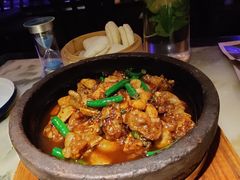 酱爆石蛙锅-绿茶餐厅(汇悦大融城店)