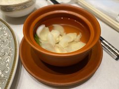 酸辣乌鱼蛋汤-鲁班张葱烧海参(马庄街店)