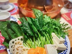 蔬菜拼盘-东镇老火锅(长春路首店)
