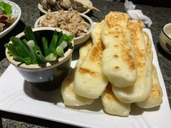 虾酱卷子-渔民船说·北塘海鲜·天津菜·海肠捞饭(北塘古镇店)