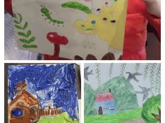 线上活动（春天的画）-吉的堡幼儿园(安康仕府大院园)