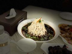 烫干丝-怡园饭店-餐厅(四望亭店)
