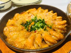 蒜蓉铁板虾-阿露佳·舌尖上的安吉菜