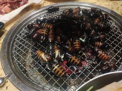 烤蚕蛹-老范地摊烧烤(阳光金地园店)
