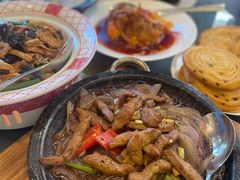 石锅黑椒牛柳条-东方御宴海鲜酒楼(棕泉酒店)