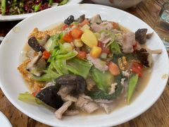 肉片锅巴-雨田饭店(华兴东街店)