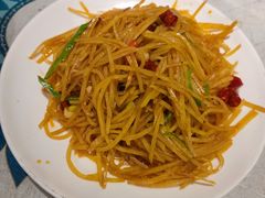 酸辣土豆丝-疆山别院烧烤·新疆菜(铁路局店)
