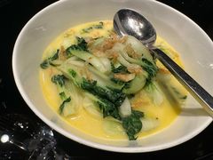 芒种虾皮家烧奶白菜-杭州临平万丽酒店·万丽轩中餐厅